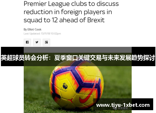 英超球员转会分析:夏季窗口关键交易与未来发展趋势探讨 英超球员转会分析:夏季窗口关键交易与未来发展趋势探讨