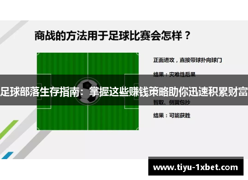 足球部落生存指南：掌握这些赚钱策略助你迅速积累财富